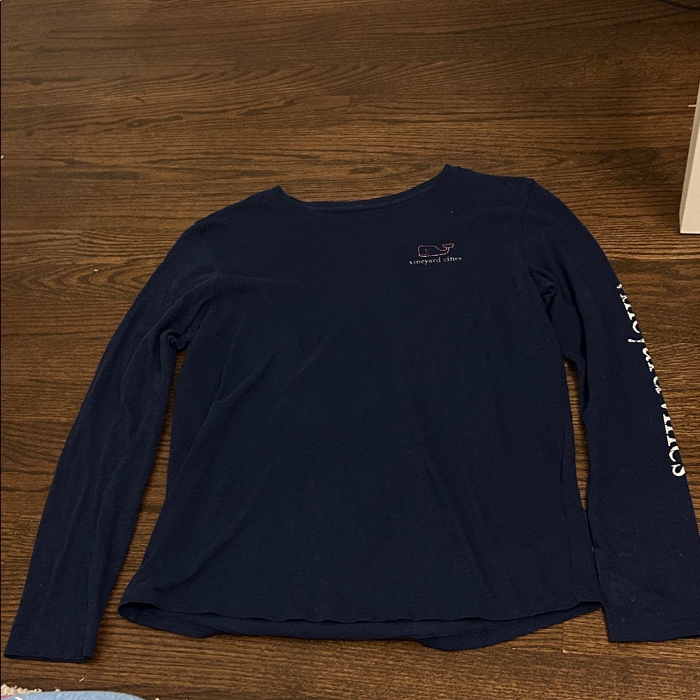 Vineyard Vines Dark Blue Cotton Shirt